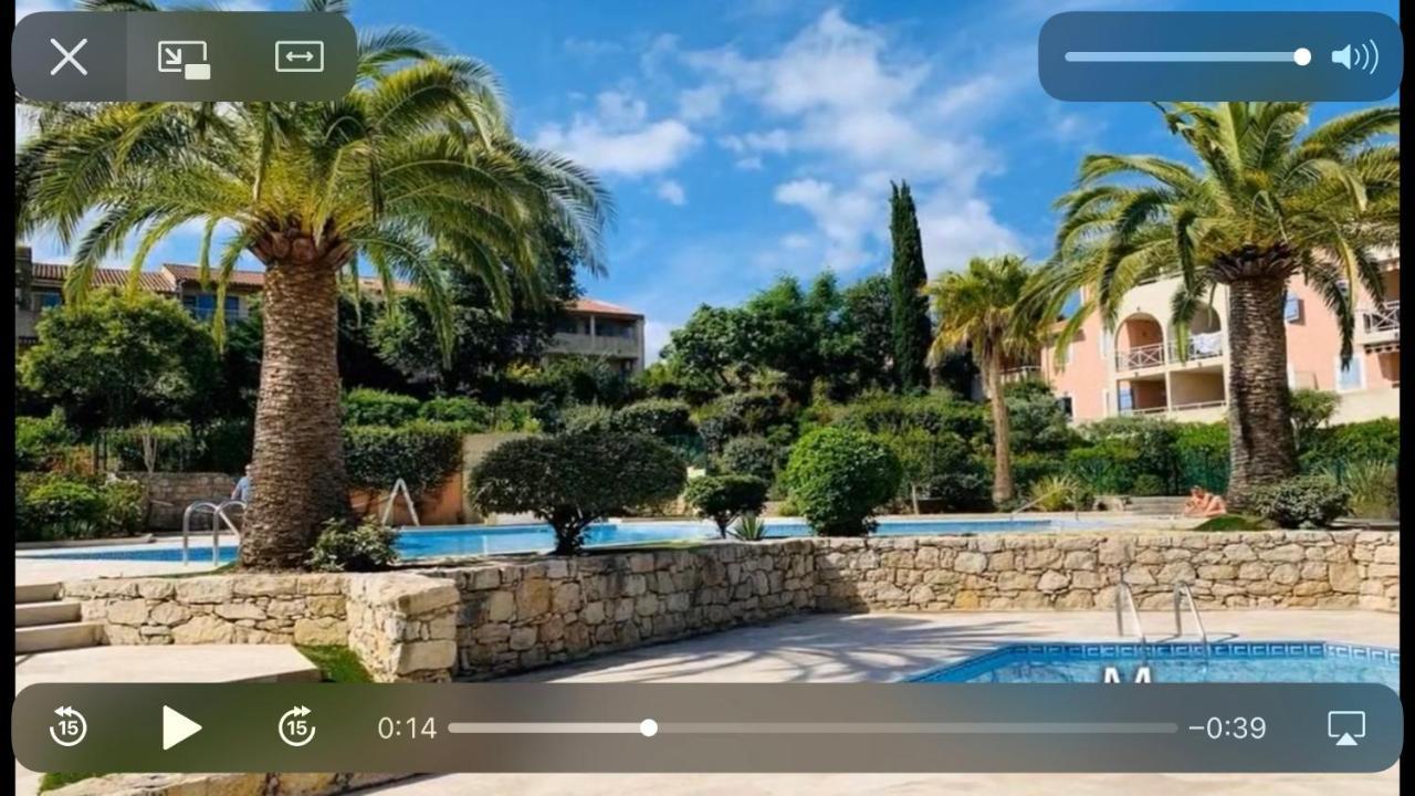 2P Terrasse Vue Piscine Et Jardin Tropical La Croix Valmer 외부 사진