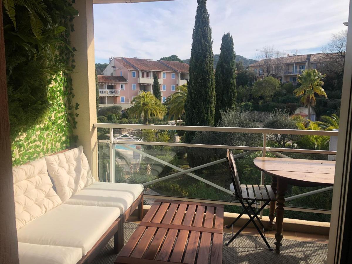 2P Terrasse Vue Piscine Et Jardin Tropical La Croix Valmer 외부 사진